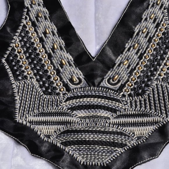 Vintage Trims Sewing 6Pcs for $9 Crafting embroidered Applique top, dress n more - Picture 3 of 4